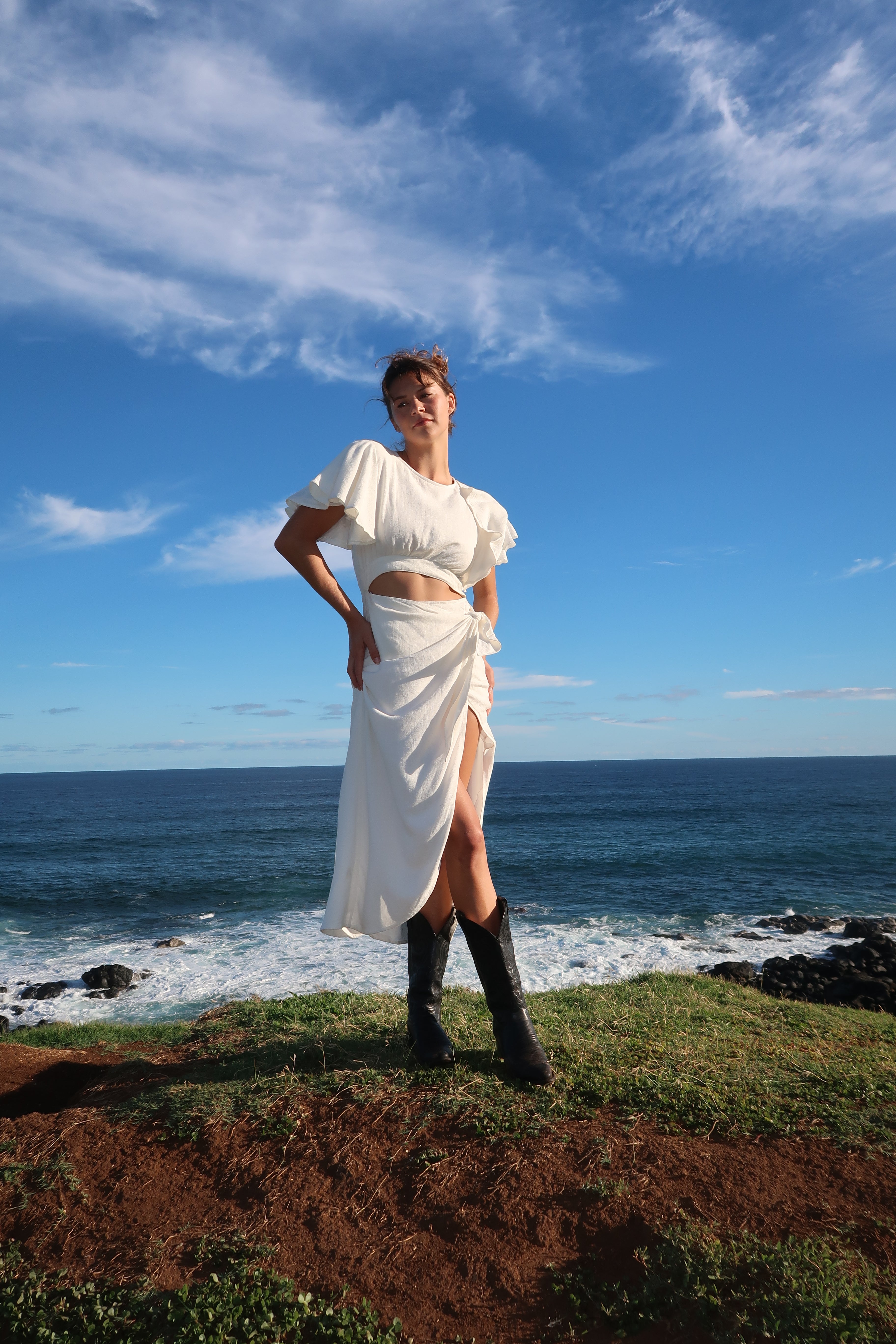 Christine Dress - Off-White